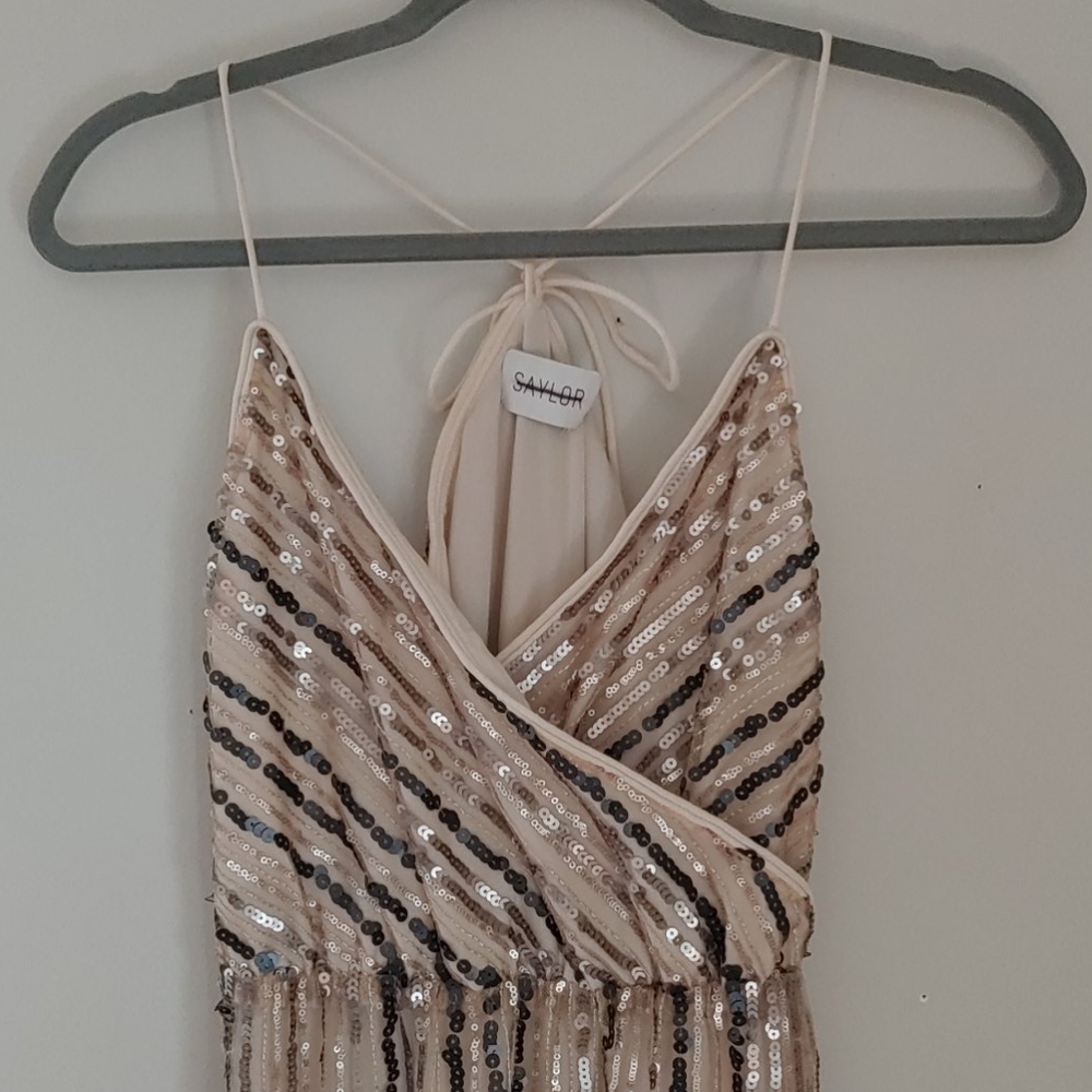 SAYLOR by Urban Outfitters Archer sequin dress